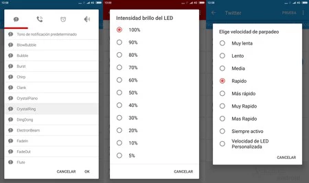 Configurar Led Android