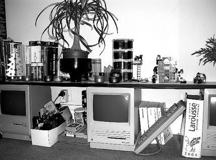 Imagen de la semana: reciclando macintosh