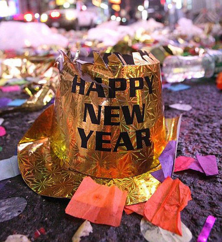 Cómo festejaron los famosos el fin de año
