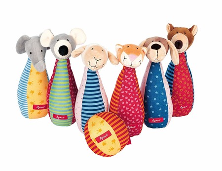 Juego De Bolos De Tela