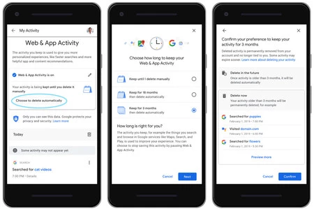 Googleアカウントを管理する