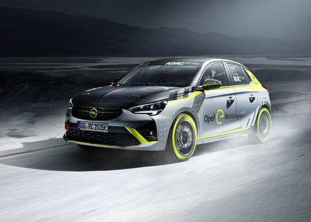 Opel Corsa-e Rally: un coche eléctrico de rallies que tendrá su propia copa monomarca en 2020