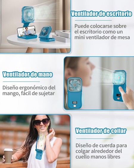 Mini Ventilador Portatil