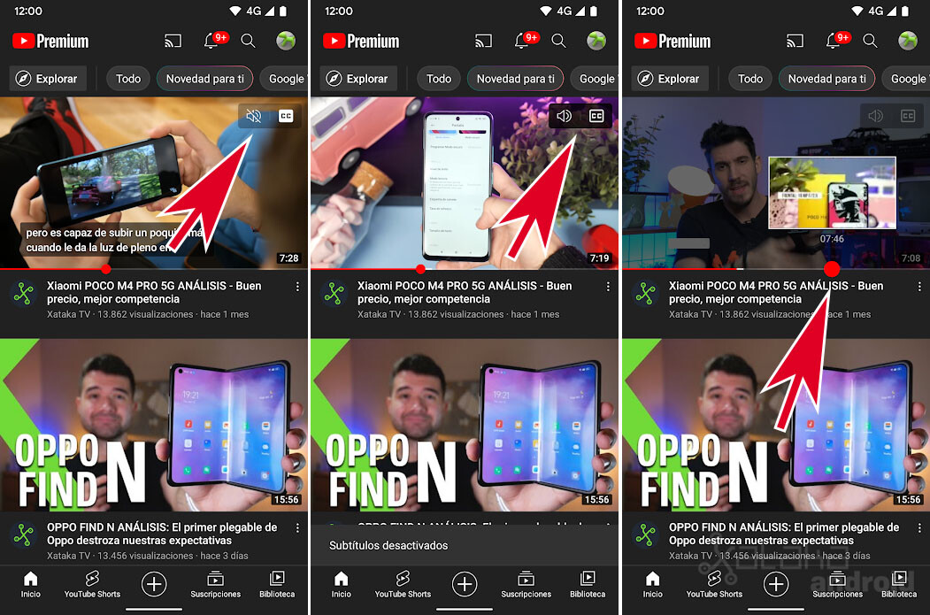 YouTube para Android ya te deja escuchar los vídeos desde la pantalla ...