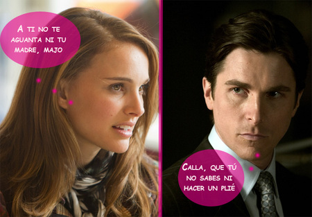 Natalie Portman, mucha hembra para que Christian Bale la chulee