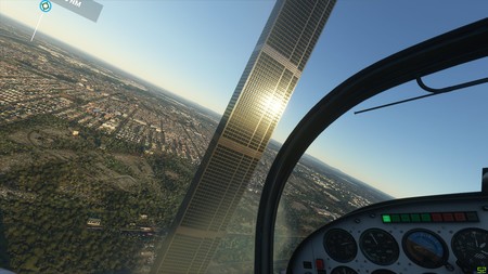 Microsoft Flight Simulator crea un rascacielos imposible y convierte el Palacio de Buckingham en un bloque de apartamentos