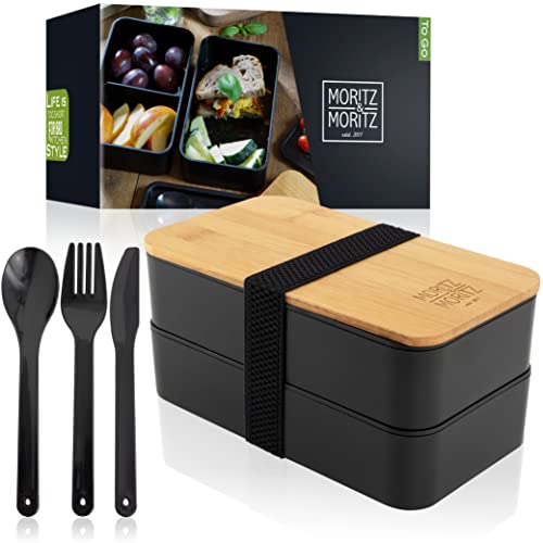 Moritz & Moritz Bento Box Negro 
