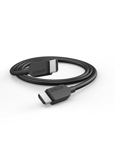 Anker 8K HDMI Cable at 60Hz, Ultra HD 4K HDMI Cable at 120Hz, 0.9m, Certified High Speed 48Gbps Cable with HDMI 2.1 and HDR, Compatible with PlayStation 5, Xbox, Samsung TVs and More