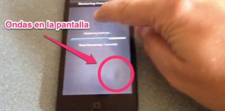 Problemas en la pantalla de algunos iPhone 5