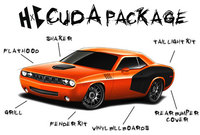 HXC Performance transforma el Dodge Challenger en un Plymouth Barracuda