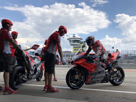 Andrea Dovizioso Gp Alemania Motogp 2018