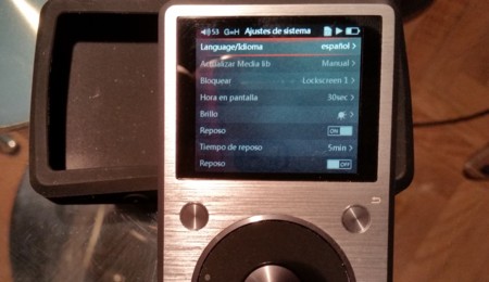 Detalle de la interfaz de usuario
