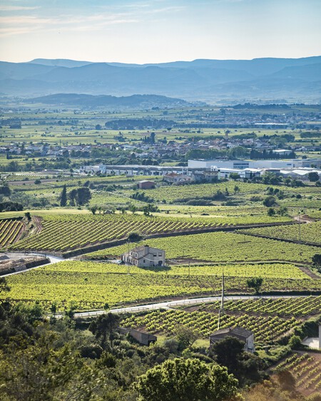 Miravinya El Circell Situado Sobre Les Gunyoles En Avinyonet Del Penedes