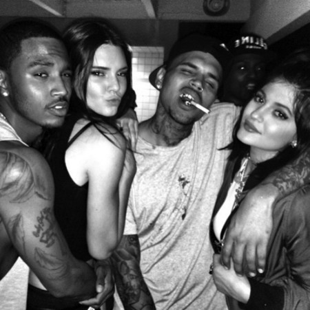 Las Jenner de fiesta con Chris Brown: ¿qué pensará la tata Kardashian?