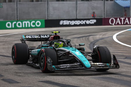 Hamilton Singapur F1 2024