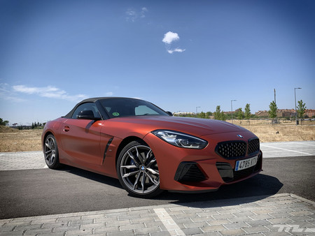 BMW Z4 M40i Prueba frontal lateral