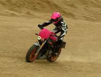 Karin Mairitsch y su Buell XB 12S Lightning