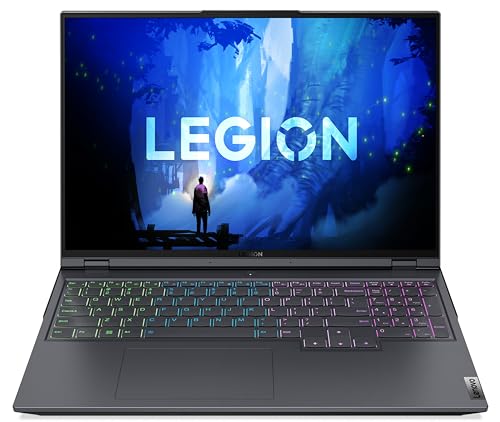 Lenovo Legion 5 Pro Gen 7 - Ordenador Portátil Gaming 16" WQXGA 165Hz (Intel Core i7-12700H, 32GB RAM, 1TB SSD, NVIDIA RTX 3070-8GB GDDR6, WiFi 6E, Windows 11 Home) Teclado QWERTY Español - Gris