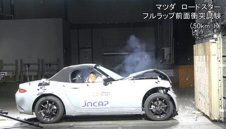 Mx5 prueba de choque