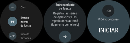 Google Fit para Android Wear ahora reconocerá tu entrenamiento de fuerza y las repeticiones