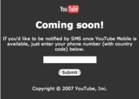 YouTube móvil en breve