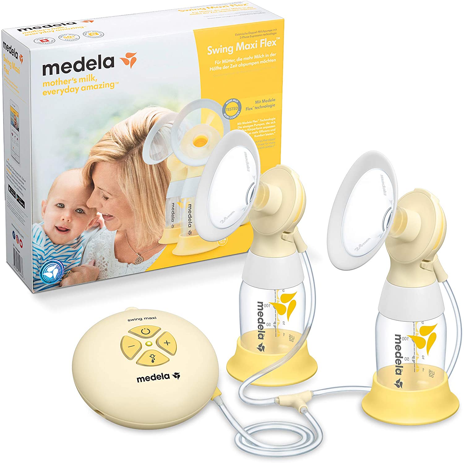 Medela Extractor de leche eléctrico Swing Maxi Flex