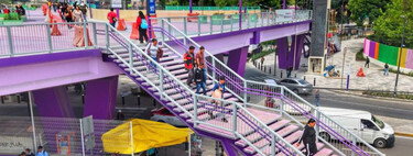 La psicología dice que el problema del color morado en CDMX quizá no sea estético: existe algo más que genera tanto rechazo