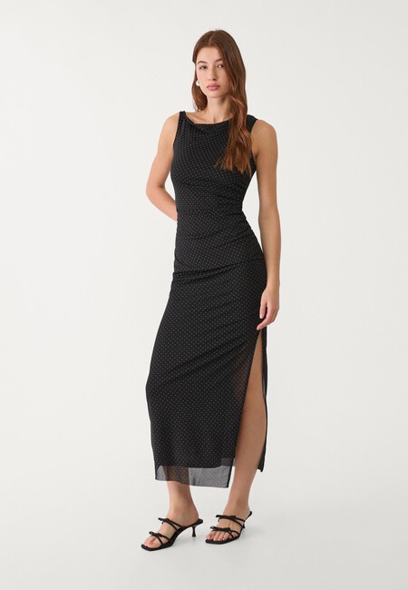 vestido largo de Stradivarius