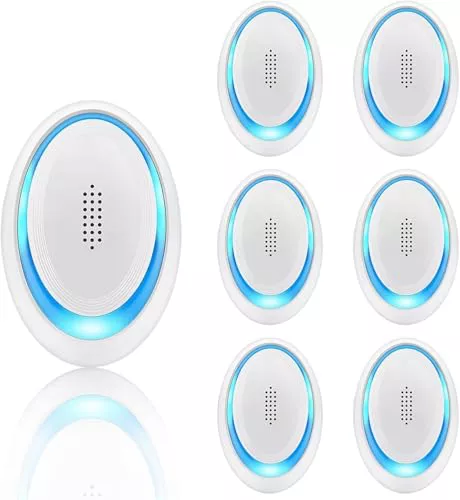 Repelente Ultrasónico de Plagas, 6 Pack 