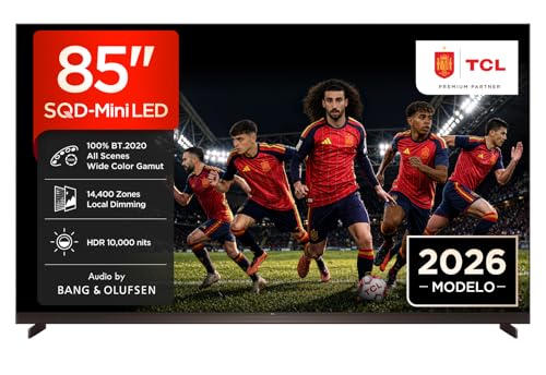 TCL 85X11L Televisor 85 Pulgadas SQD-Mini LED 4K Smart TV