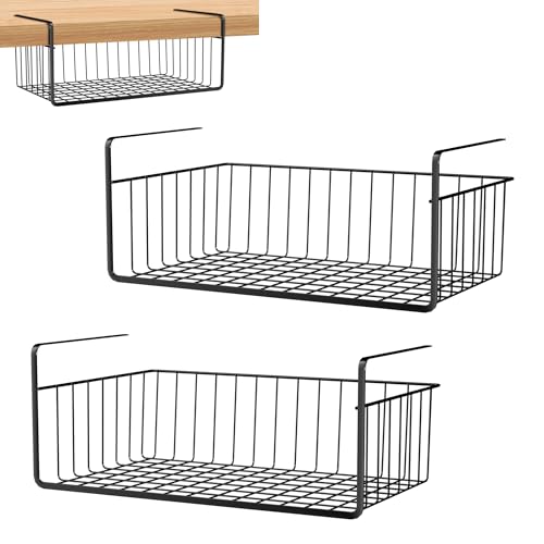 FIVMEN 2 Estantes Inferiores, Cesta Colgante de Metal