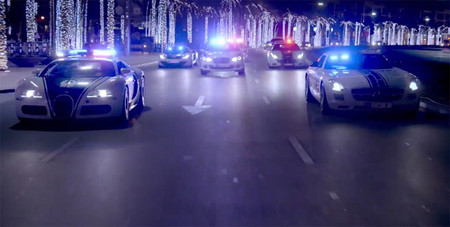 La policía de Dubái muestra su flota en un vídeo a lo 'Need for Speed: Hot Pursuit'