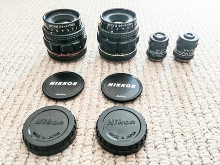 Aparece en eBay un kit de objetivos Nikkor Macro Multiphot, de Nikon, «legendario»