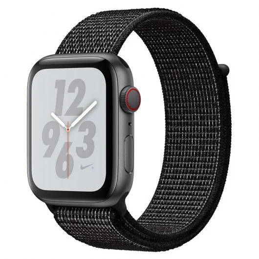 Apple Watch Nike+ Series 4 GPS + Cellular 40mm Aluminio Gris Espacial con Correa Loop Nike Negra