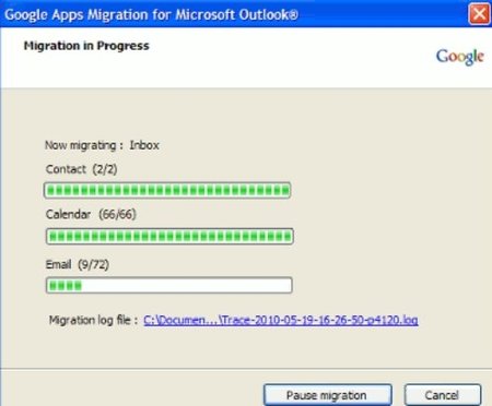 Google ofrece herramientas de migración de correo de Outlook a Gmail