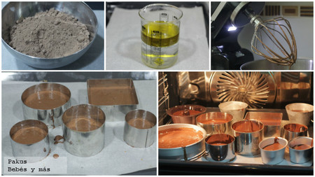 Bizcochos de chocolate paso a paso