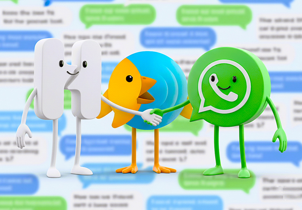 Ya hay dos apps que permiten enviar mensajes a cuentas de WhatsApp. El problema es que le faltan usuarios 