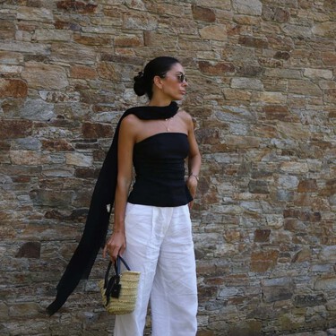 Carrefour tiene el pantalón de lino que no marca nada y llevaremos de la oficina al chiringuito fácilmente  