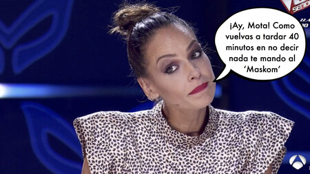 "¡La madre que la parió!" Eva González podría sustituir (perfectamente) a José Mota en futuros programas de 'Mask Singer'