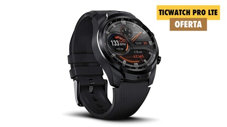 TicWatch Pro LTE, el reloj inteligente con 4G y Wear OS con el que (casi) puedes prescindir de tu móvil, rebajadísimo hoy en Amazon