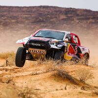 Nasser Al-Attiyah pasa de polémicas y gana su segunda etapa del Dakar pese al subidón de potencia a Audi