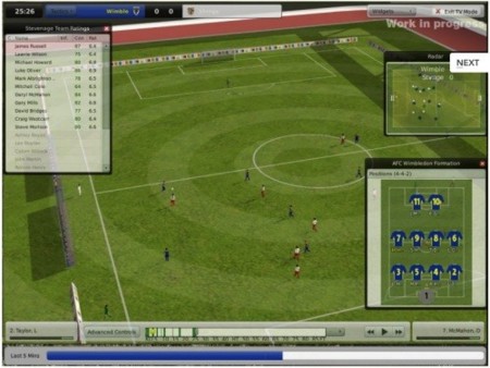 Gameplay Football Manager 2009