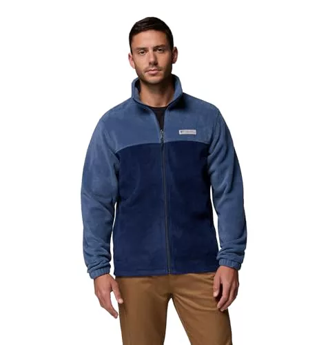 Columbia Steens Mountain Full Zip 2.0, Forro Polar Hombre, Dark Mountain, Collegiate Navy, L