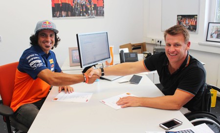 Iván Cervantes y Jorge Prado renuevan otra vez con KTM