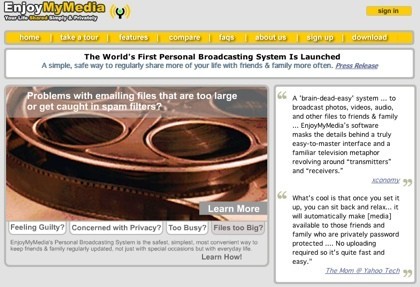EnjoyMyMedia, nueva opción para compartir archivos en grupos privados