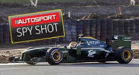 Lotus F1 cazado a tres días de su estreno oficial