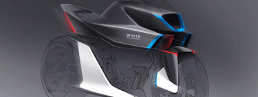 La revolución hecha moto es de un viejo socio de BMW. Tiene un agujero que la atraviesa y parece un ataúd híbrido con ruedas