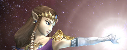 La princesa Zelda visita Super Smash Bros.