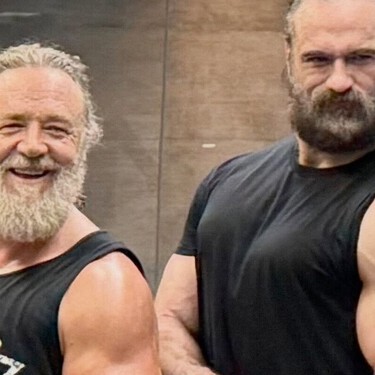 26 años después de 'Gladiator', Russell Crowe muestra su cambio físico a los 62 años para volver a enfrentarse a Roma 