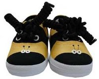 Zapatillas para niños pintadas a mano